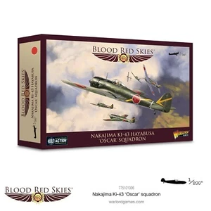 Blood Red Skies Nakajima Ki-43 II Hayabusa 'Oscar' squadron New - Picture 1 of 1