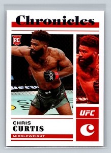 2023 Panini Chronicles UFC Rookie Card #75 Chris Curtis