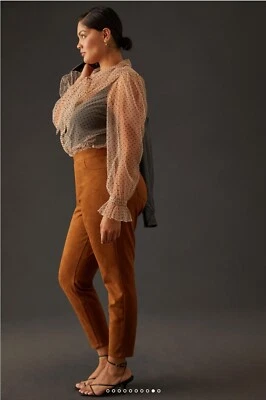 Sanctuary By Anthropologie Pasarela Gamuza Leggings Pantalones Mujer 2X Plus Nuevo con Etiquetas Foto 1 de 4