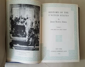 Vintage 1933 ~The March of Democracy by James Truslow Adams - Volume. 1 - Picture 1 of 5