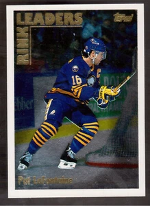 1995-96 TOPPS #5RL PAT LaFONTAINE RINK LEADERS - Picture 1 of 1