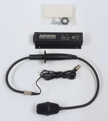Astatic CTM 20 "shock mounted mini goose-neck flexible microphone" - Image 1 of 4