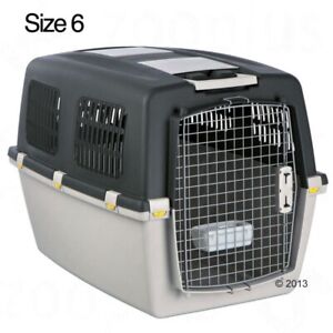 Dog Carrier Ideal For Travelling by Plane Car Train Regulations Compliant Grey 6
