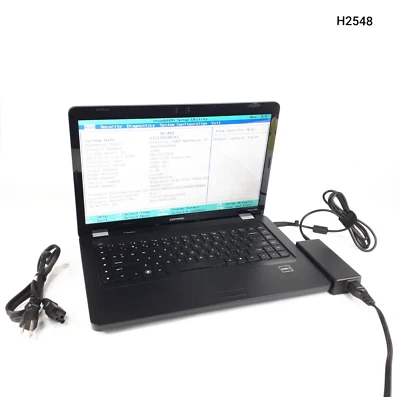 HP Compaq Presario CQ62 Notebook 15.6" Laptop AMD V120 4GB 250GB HDD No OS H2548 - Image 1 of 4