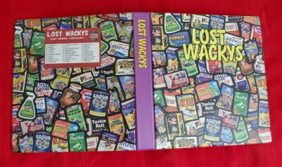 2005 TOPPS LOST WACKY PACKAGES 1ST SERIES OFFICIAL BINDER BRAND NEW - Image 1 of 4