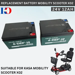 Replacement Battery Electric Mobility Scooter 24v Suitable for Kasa X02 Scooter - Picture 1 of 12