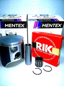 Suzuki RM 125 Top End Rebuild Kit 1996 Kolben B-53,95mm Dichtungen Lager - Bild 1 von 11