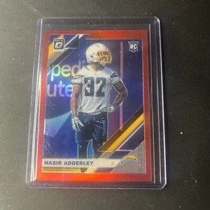 Nasir Adderley 2019 Donruss Optic #128 Red Prizm /99 RC Los Angeles Chargers - Picture 1 of 2