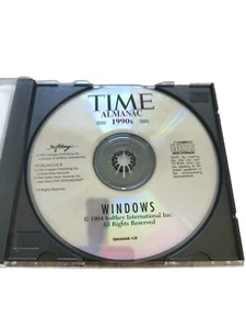 Time Almanac 1990s For Windows CD-ROM - Picture 1 of 3