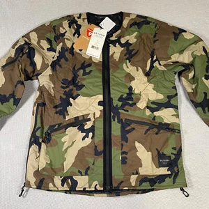 Beyond Clothing Clutch Field Jacket Liner L3 Woodland M81 Camo LARGE REGULAR - Picture 1 of 9