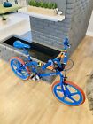 1989 Old School Dyno Vfr BMX Bike W/ Blue Mag Wheels.