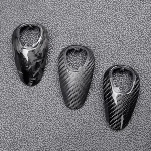 1pc Carbon Fiber Gear Shift Knob Cover Trim for BMW M2 F87 M3 F80 M4 F82 M5 - Picture 1 of 15