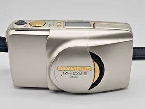 Olympus MJU Zoom 115 Deluxe for Parts or Repair - Powers On - Bild 1 von 7