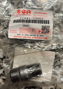 Suzuki CARRY CONNECTOR,OIL FILTER MOUNTING SCREW, OIL STAND 11241-73003 OEM NEW - Picture 1 of 1