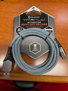 6FT Tangle Free Heavy Duty C type to USB cable