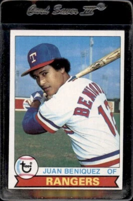1979 Topps #478 Juan Beniquez Texas Rangers - Nice Card - Image 1 of 2