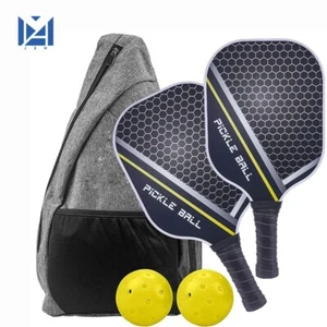 Pickleball Paddles Set-Graphite Carbon Fiber Usapa Approved Lightweight - Picture 1 of 6