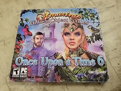 Amazing Hidden Object - Once Upon a Time 6 - PC DVD Puzzle Games - NEW - Image 1 of 2