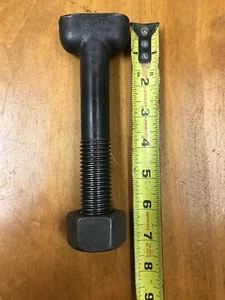 LOT OF Qty 24 1” X 6” T-HEAD BOLT AND NUT Cor-Ten Steel Birmingham Fastener MJ - Picture 1 of 6