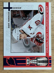 2003-04 Pacific Quest for the Cup azul #18 Ron Francis - Imagen 1 de 2