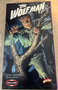 WOLFMAN POLAR LIGHTS MODEL FACTORY Open Box Complete - Picture 1 of 5
