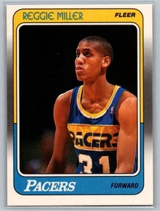 1988 Fleer Basketball RC Reggie Miller #57 - Picture 1 of 2