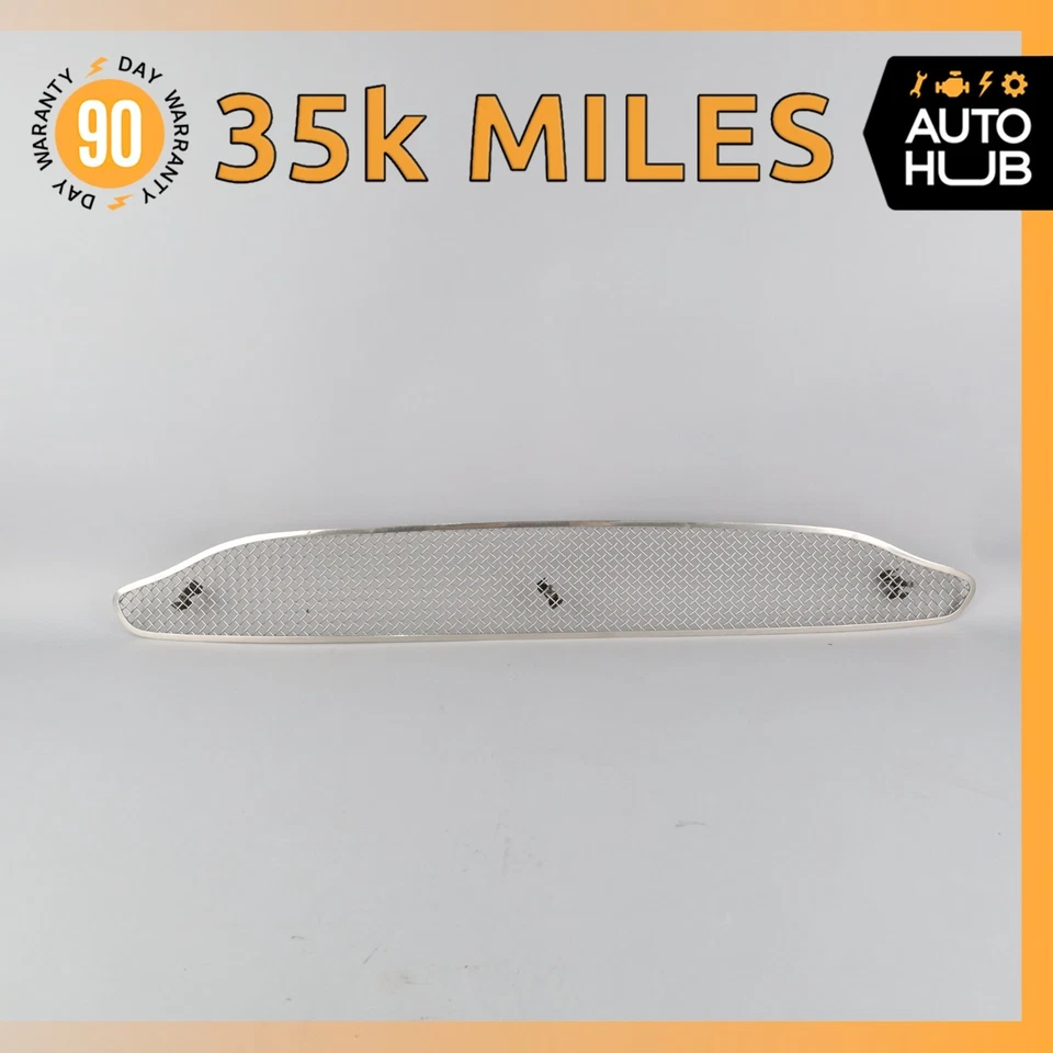 00-04 Aston Martin DB7 Vantage parachoques superior radiador parrilla cromo OEM 35k Foto 1 de 4