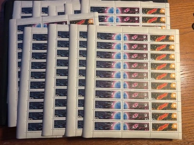 USSR 1963 Scott 2835A. 12 Unfolded sheets of 5 strips of 6. - Image 1 of 2