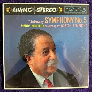 Sealed ~ TCHAIKOVSKY Symphony No.5 MONTEUX LP / RCA LSC 2239 Living Stereo MINT - Picture 1 of 4