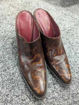 Talla 8.5 Donald J Pliner Mujer Western Couture Collection Tacones Mula Foto 1 de 4