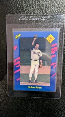 1990 CLASSIC #1 NOLAN RYAN TEXAS RANGERS HOF - Image 1 of 2