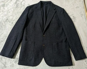 Blazer JCrew Thompson para Hombres 42 Azul Mezcla Lana Pata de Gallo Preppy 2 Botones - Imagen 1 de 21