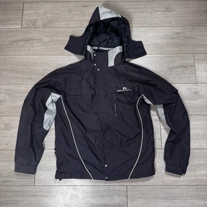 BMW Williams F1 Team Formel 1 Navy Jacke Herren Gr. L Large mit abnehmbarer Kapuze " - Bild 1 von 24
