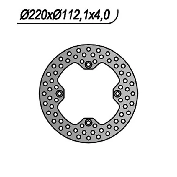 REAR BRAKE DISC HUSQVARNA TE 570 2001 659263 #65 - Image 1 of 1