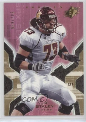 2007 SPx Rookies Gold /699 Joe Staley #108 Rookie RC - Image 1 of 2