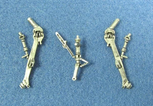 Equipo de aterrizaje de metal conversiones de aire acondicionado a escala TF-104 para kits Hasegawa SV48024 - Imagen 1 de 1