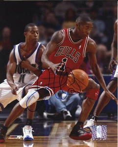 Jamal Crawford autographed 8x10 Chicago Bulls Free Shipping #S1953 - Picture 1 of 1