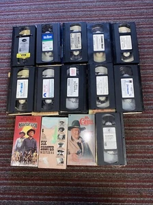 WESTERNS VHS 14Tapes - Imagen 1 de 2