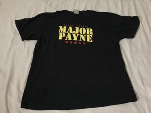 Vtg 90s Major Payne Comfort Colors Movie Promo T Shirt Universal Damon Wayans 90 - Picture 1 of 7