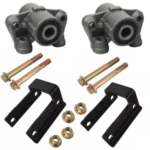 Front Leaf Spring Shackle Hanger Bracket For 99-05 Ford Excursion F250 F350 F450 - Picture 1 of 9