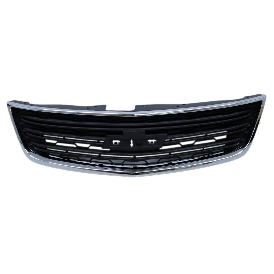 FRONT GRILLE; FOR LS MODELS; DARK GRAY WITH CHROME OUTER MOLDING;     WILL NOT Foto 1 de 1