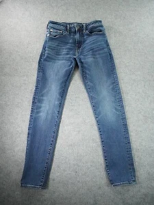 American Eagle Jeans Mens 29x32 (28x30.5) Athletic Skinny Denim Blue Stretch - Picture 1 of 10