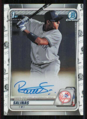 2020 Bowman Chrome Prospect AUTO #CPARS Raimfer Salinas - Image 1 of 2
