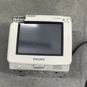 PHILIPS INTELLIVUE MP5 TOUCH TRAGBARER PATIENTEN EKG/EKG NIBP SPO2 DRUCKER MONITOR - Bild 1 von 8
