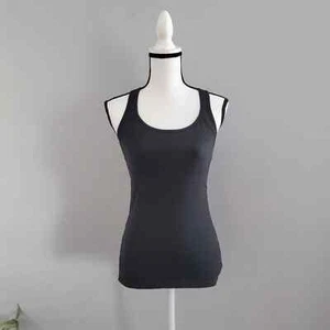 Lucy Racerback Workout Tank With Bra Black S - Picture 1 of 9