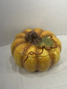 ASTOR LANE Porzellan Kürbis Ernte Deko lebendige Farben NEUWERTIG Herbst - Bild 1 von 8