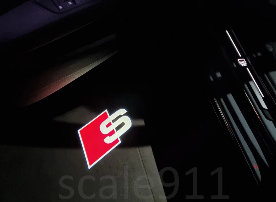 NEW Original Door Entry LED S-LINE Design Audi Light Beam OEM 4G0052133J - Imagen 1 de 4