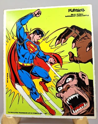 Vintage 1981 Superman Collector 14 Piece Puzzle - Image 1 of 4