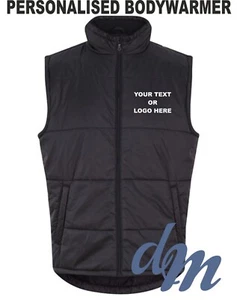 Scaldacorpo gilet personalizzato senza maniche tampone trapuntato logo imbottito o testo - Foto 1 di 2