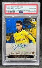 2020-21 Topps Inception =Jude Bellingham= RC Emerging Stars AUTO #'d /49 PSA 10